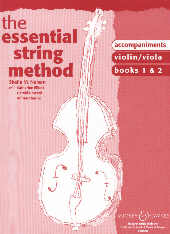 Essential String Method Piano Acc 1-2 Violin/viola Sheet Music Songbook