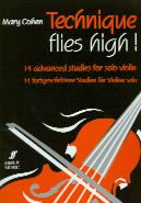 Technique Flies High 14 Advanced Studies Cohen Vln Sheet Music Songbook