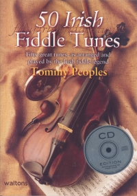 50 Irish Fiddle Tunes Peoples Book & Cd Sheet Music Songbook