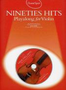 Guest Spot 90s Hits Violin Book & Cd Sheet Music Songbook