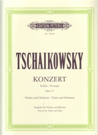 Tchaikovsky Concerto Op35 D Oistrakh/mostras Vln Sheet Music Songbook