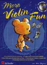 More Violin Fun Dezaire Book & Cd Sheet Music Songbook