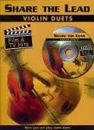 Share The Lead Film & Tv Hits Violin Bk & Cd Duets Sheet Music Songbook