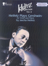 Heifetz Plays Gershwin Violin & Piano Vol 2 Sheet Music Songbook
