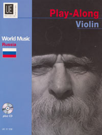 World Music Russia Play-along Violin Book & Cd Sheet Music Songbook