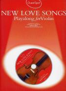 Guest Spot New Love Songs Violin Book & Cd Sheet Music Songbook