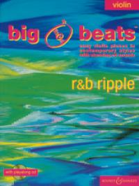 Big Beats R&b Ripple Violin Norton Book & Cd Sheet Music Songbook