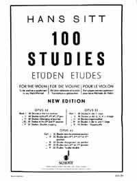 Sitt Studies Op32 Book 4 Violin Sheet Music Songbook