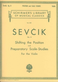 Sevcik Op8 Shifting Position And Scale Studies Sheet Music Songbook