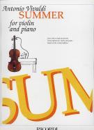 Vivaldi Summer 4 Seasons Carnelli Violin & Piano Sheet Music Songbook