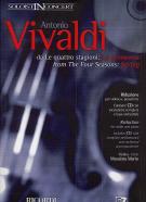 Vivaldi Spring Book & Cd Soloist In Concert Violin Sheet Music Songbook