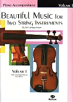 Beautiful Music For Two String Insts Vol 1 Pno Acc Sheet Music Songbook
