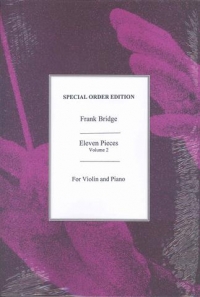 Bridge 11 Pieces Vol 2 Violin Sheet Music Songbook