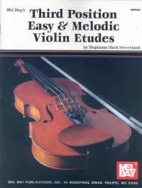 Third Position Easy & Melodic Violin Etudes Swovel Sheet Music Songbook