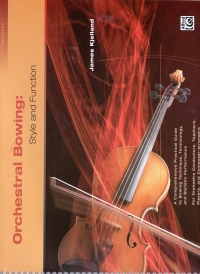 Orchestral Bowing Textbook Violin Sheet Music Songbook