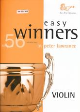 Easy Winners Lawrance Violin Book & Cd Sheet Music Songbook