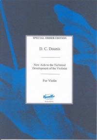 New Aids To Technical Development Dounis Violin Sheet Music Songbook