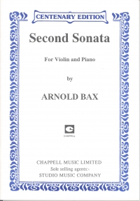 Bax 2nd Sonata For Violin And Piano Sheet Music Songbook