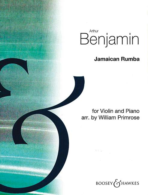 Benjamin Jamaican Rumba Violin & Piano Sheet Music Songbook