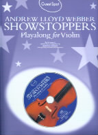 Guest Spot Andrew Lloyd Webber Shows Violin + Cd Sheet Music Songbook