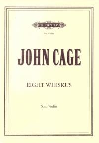 Cage Eight Whiskus Solo Violin Sheet Music Songbook