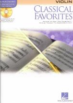 Classical Favourites Violin Book & Cd Sheet Music Songbook