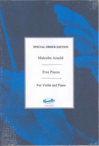 Arnold 5 Piece Op84 Violin Sheet Music Songbook