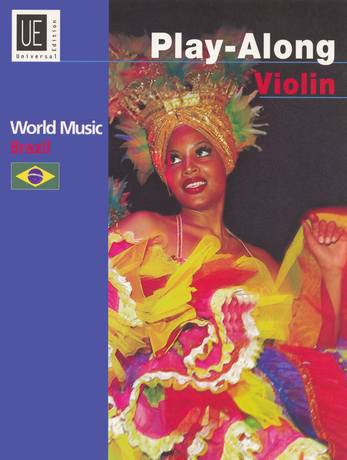 World Music Brazil Play-along Violin Book & Cd Sheet Music Songbook