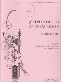 Joachim Violin School Vol 2 Part 1 Sheet Music Songbook