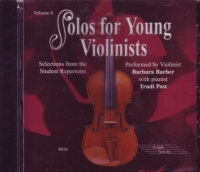 Solos For Young Violinists Vol 6 Cd Sheet Music Songbook
