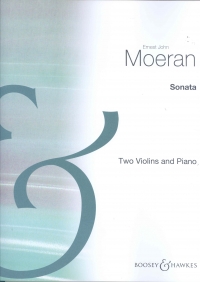 Moeran Sonata 2 Violins Score & Parts Sheet Music Songbook