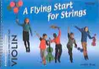 Flying Start For Strings Violin Duets/open String Sheet Music Songbook