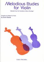 Melodious Etudes For Violin Bordogni/gazda Sheet Music Songbook