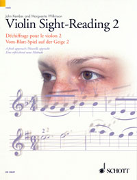 Violin Sight Reading 2 Kember/smith Sheet Music Songbook
