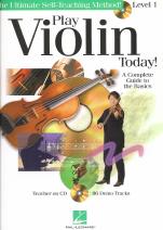 Play Violin Today Level 1 Book & Cd Sheet Music Songbook