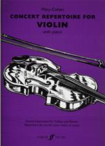 Concert Repertoire For Violin Cohen Sheet Music Songbook