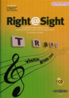 Right @ Sight Violin Grade 2 Book & Cd Sheet Music Songbook