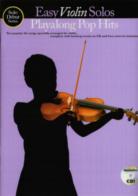 Solo Debut Pop Hits Easy Playalong Violin + Cd Sheet Music Songbook