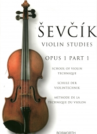 Sevcik School Violin Technics Book 1 Sheet Music Songbook