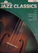 Jazz Classics Violin Book & Cd Sheet Music Songbook