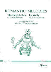 Romantic Melodies Otty Violin Or Viola & Piano Sheet Music Songbook