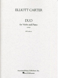 Carter Duo Violin Sheet Music Songbook