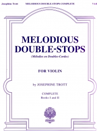 Melodious Double Stops Complete Trott Violin Sheet Music Songbook