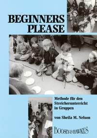 Beginners Please German Edition Nelson String Meth Sheet Music Songbook