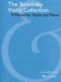 Stravinsky Violin Collection Violin & Piano Sheet Music Songbook
