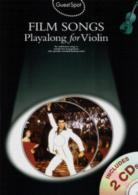Guest Spot Film Songs Violin Book & 2 Cds Sheet Music Songbook