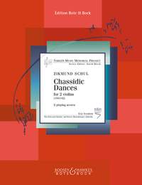 Schul Chassidic Dances 2 Violins Sheet Music Songbook