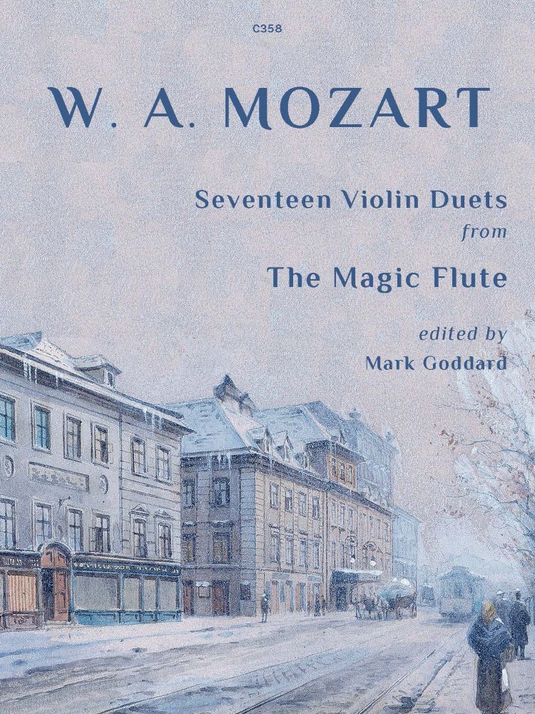 Mozart 17 Violin Duets From The Magic Flute Sheet Music Songbook