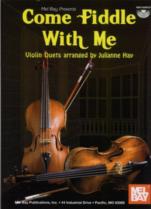 Come Fiddle With Me Hay Violin Duets Book & Online Sheet Music Songbook