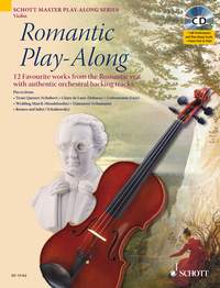 Romantic Play Along Violin Book & Cd Sheet Music Songbook